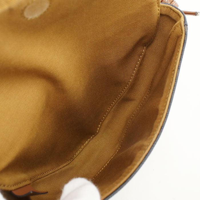 CELINE Triomphe canvas Diagonal shoulder bag Triomphe canvas brown Women