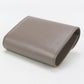 CELINE 10D78 3DPV Tri-fold wallet Triomphe Small flap wallet Calfskin gray Women
