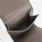 CELINE 10D78 3DPV Tri-fold wallet Triomphe Small flap wallet Calfskin gray Women