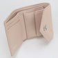 CHANEL A84346 Tri-fold wallet Chevron V Stitch Small flap wallet  leather pink Women