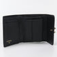 CHANEL 28592471 Small Matrasse Three fold wallet lambskin black Women