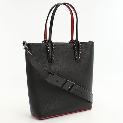 Christian Louboutin 2WAY Kabata Tote Bag Calfskin black Women