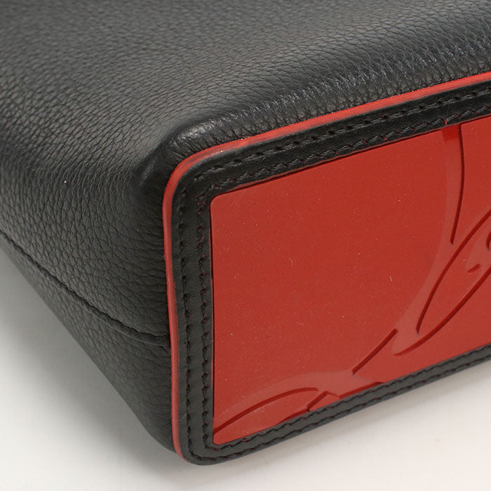 Christian Louboutin 2WAY Kabata Tote Bag Calfskin black Women