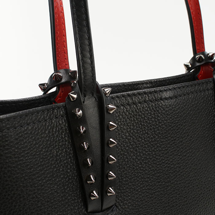 Christian Louboutin 2WAY Kabata Tote Bag Calfskin black Women