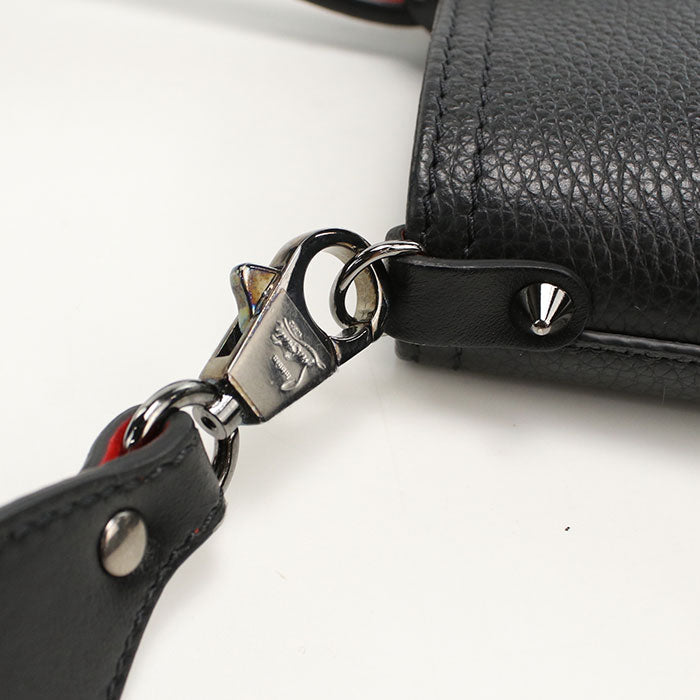 Christian Louboutin 2WAY Kabata Tote Bag Calfskin black Women