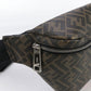 FENDI 7VA434 A9XS Belt bag Diagonal body bag PVC/leather Brown mens
