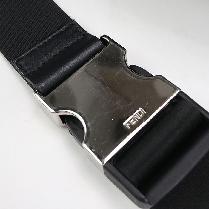 FENDI 7VA434 A9XS Belt bag Diagonal body bag PVC/leather Brown mens