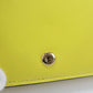 FENDI 8M0480 ALV4 FF Diamond Three fold wallet leather Yellow Women