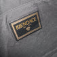 FENDI 7VA491 Clutch bag FENDACE Second bag leather black unisex