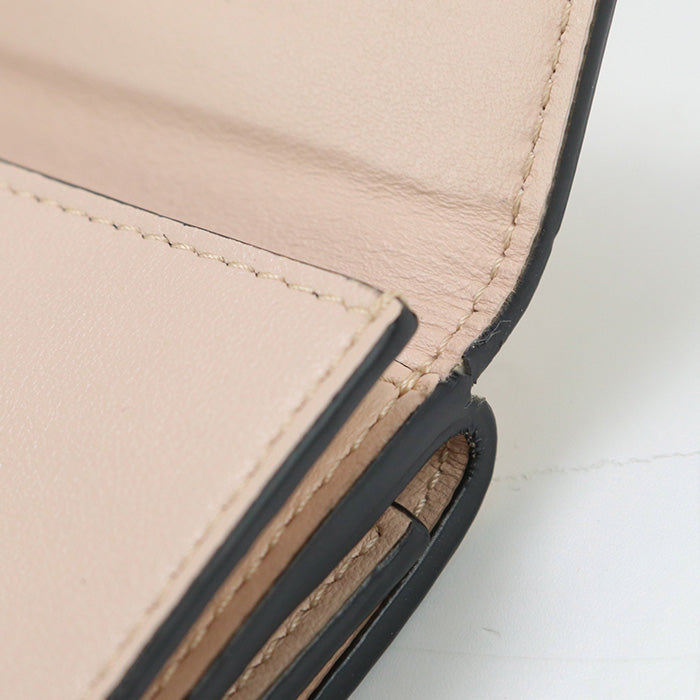 FENDI 8M0395 FENDI ROMA Tri-fold wallet with coin purse leather pink Women