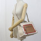 FENDI 8BH344 A316 2WAY Handbag shoulderbag Runaway leather beige Women