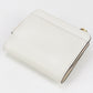 FENDI 8M0490 Bi-fold wallet FF Diamond Two-tone flap wallet leather white Women