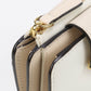 FENDI 8M0490 Bi-fold wallet FF Diamond Two-tone flap wallet leather white Women