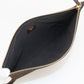 FENDI 8N0149 AFIS Slim Clutch Medium Flat baguette leather brown Women