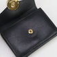 FENDI 8M0395 Tri-fold wallet F is Fendi Flap wallet leather black Women