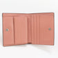 FENDI 8M0387 A18B Bi-fold wallet F is Fendi Flap wallet Calf leather Light pink Women