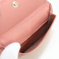 FENDI 8M0387 A18B Bi-fold wallet F is Fendi Flap wallet Calf leather Light pink Women