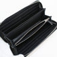 FENDI 7M0210 6OF zip around long wallet PurseZip Around leather Black mens