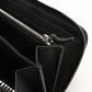 FENDI 7M0210 6OF zip around long wallet PurseZip Around leather Black mens