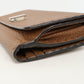 FENDI 8M0308 SFR Continental Peekaboo Long wallet double Calfskin brown