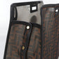 FENDI 7AR718 Defender Peekaboo Handbag PVC brown Women