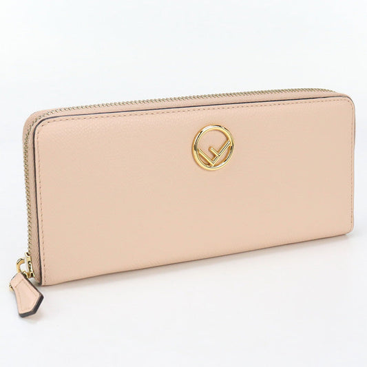 FENDI 8M0406 A18B Zip Around Wallet F is Fendi PurseZip leather Pink Women