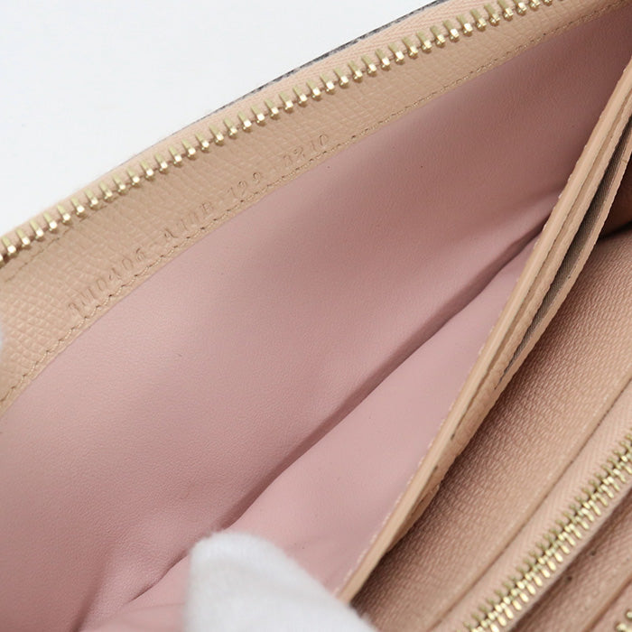 FENDI 8M0406 A18B Zip Around Wallet F is Fendi PurseZip leather Pink Women