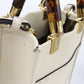 FENDI FE91004 sunshine shopper mini Sunshine Tote Bag leather white Women