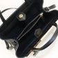 FENDI 8BH253 Tote Bag Petit Two-jour 2WAY handbag leather black Women