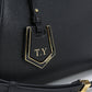 FENDI 8BH253 Tote Bag Petit Two-jour 2WAY handbag leather black Women