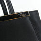 FENDI 8BH253 Tote Bag Petit Two-jour 2WAY handbag leather black Women