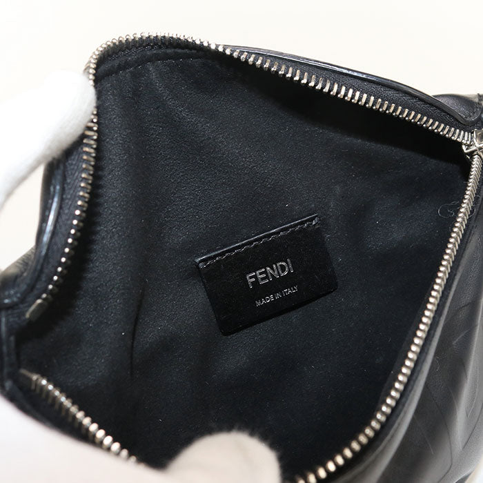 FENDI 7VA525 body bag New Marsupio Mall Belt bag Calf leather black mens