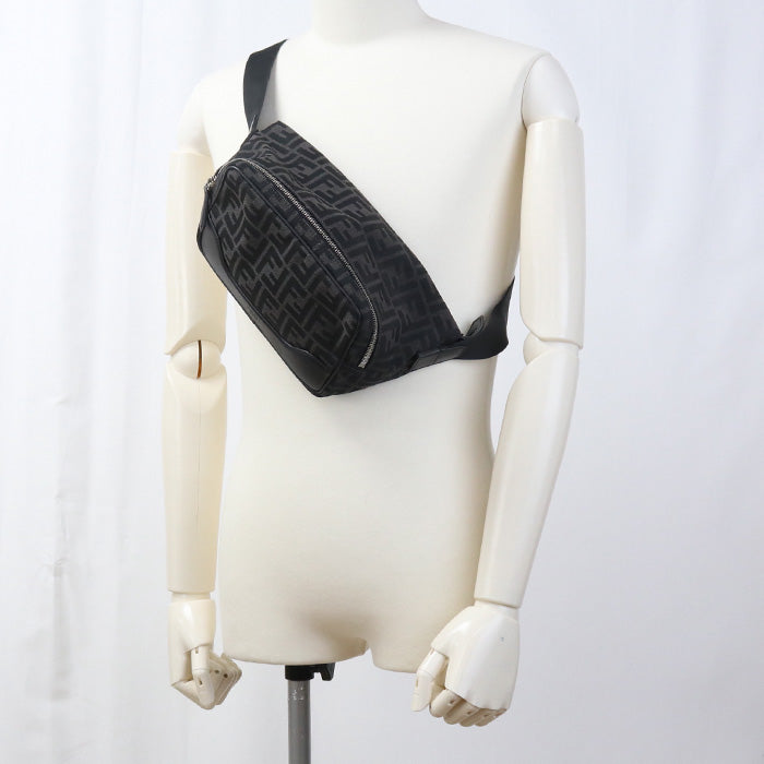 FENDI FE93302 Belt bag Zucca body bag/Belt bag gray mens