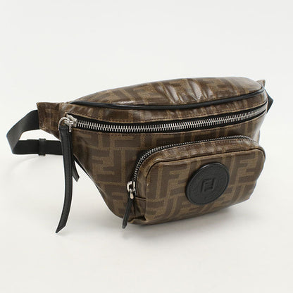 FENDI 7VA446 body bag Zucca Belt bag/Crossbody bag PVC Brown mens(unisex)