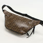 FENDI 7VA446 body bag Zucca Belt bag/Crossbody bag PVC Brown mens(unisex)