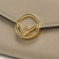 FENDI 8M0365 A18B F is Fendi Chain wallet leather beige Women