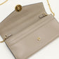 FENDI 8M0365 A18B F is Fendi Chain wallet leather beige Women