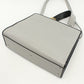 FENDI 8BH343 SIZ F1373 Tote Bag Runaway 2WAYTote Bag leather gray Women