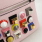 FENDI 8BT281 2WAY Shoulder Bag leather pink Women