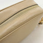 FENDI 8BT287 Diagonal shoulder bag leather beige Women