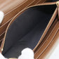 FENDI 8M0365 ALV4 FF Diamond Chain wallet leather brown Women