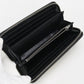 FENDI 7M0210 A9XS Zip Around Wallet Diagonal Purse Zip PVC/leather black mens