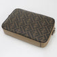 FENDI 7M.0286 Camera case Diagonal Shoulder Bag leather/PVC brown mens