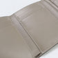FENDI 8M0480 FF Diamond Three fold wallet leather gray Women