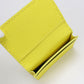 FENDI 8M0501 Card Case name card holder leather yellow Women