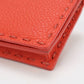 FENDI 8M0501 Card Case Celeria name card holder leather orange Women