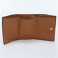 FENDI 8M0395 AAYZ F0QVK Tri-fold wallet Fendi Rome Compact Flap Wallet Calf leather Brown Women (unisex)