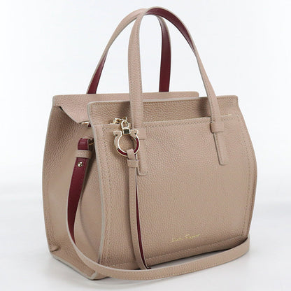 FERRAGAMO 21 F478 2WAYTote Bag Amy Calfskin pink Women