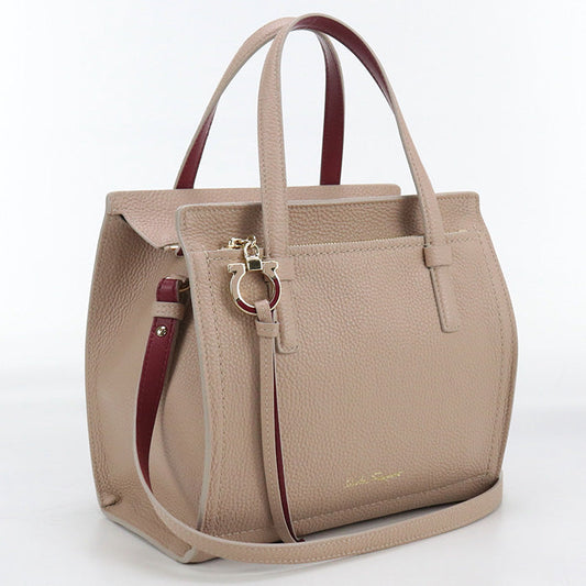 FERRAGAMO 21 F478 2WAYTote Bag Amy Calfskin pink Women