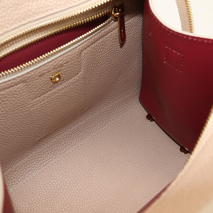 FERRAGAMO 21 F478 2WAYTote Bag Amy Calfskin pink Women